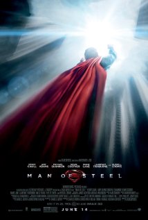Man of Steel movie poster.