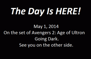 The Day is HERE! graphic made by M. Lion