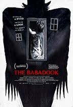 The Babadook movie poster.