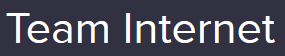 Team Internet graphic