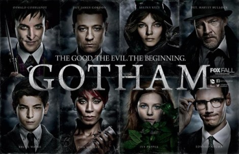 Gotham character beginning posters. 