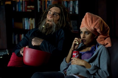 Characters watching TV. So meta. So aesome. 