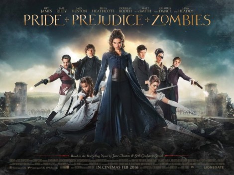 Pride and Prejudice and Zombies movie poster