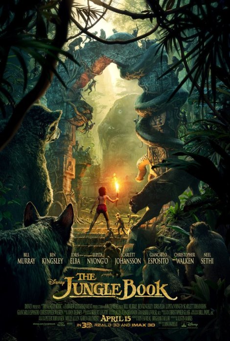 The Jungle Book 2016 movie poster