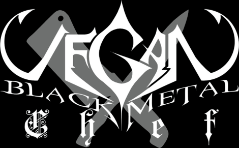 Vegan Black Metal Chef logo