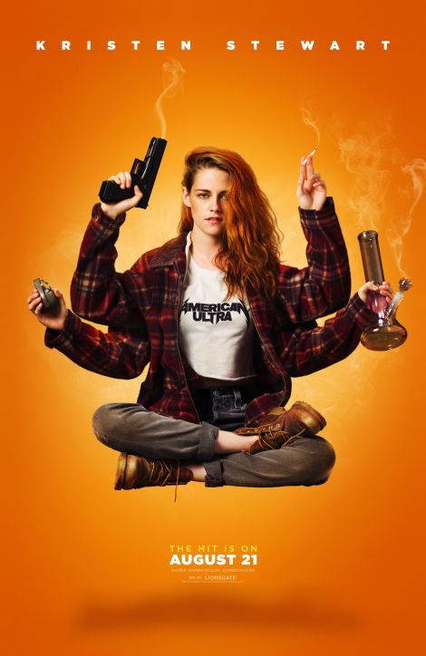 American Ultra Kirsten Stewart movie poster