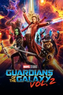Guardians of the Galaxy Vol. 2 movie poster in color