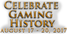 Celebrating Gaming History Gen Con logo
