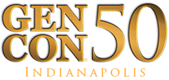 Gen Con 50 Indianapolis logo