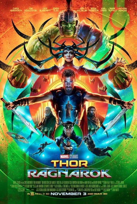 Thor: Ragnarok official movie poster