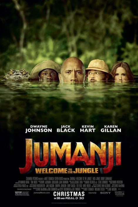 Jumanji: Welcome to the Jungle movie poster