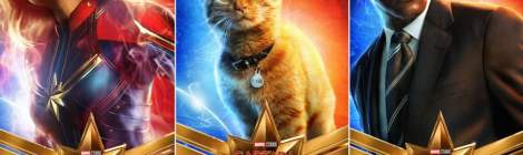 Captain Marvel characters posters