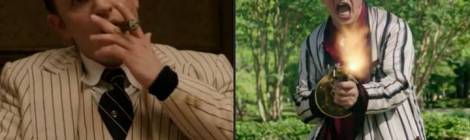 Tom Hardy playing Al Capone.