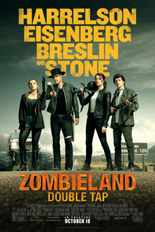 Zombieland: Double Tap movie poster