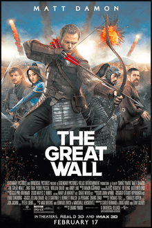 The Great Wall movie poster