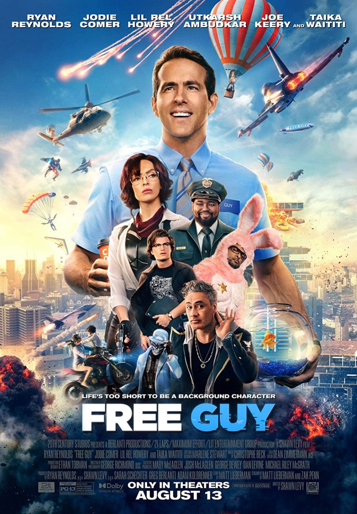 Free Guy movie poster. 