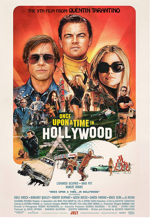 Once Upon A Time In...Hollywood movie poster