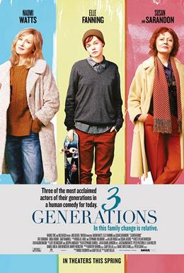 3 Generations movie poster