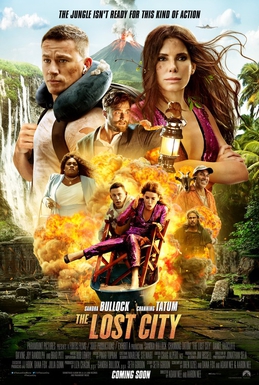 The Lost City movie poster. 