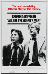 All the President's Men movie poster