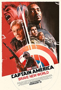 Captain America: Brave New World official poster.
