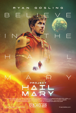 Project Hail Mary movie poster.